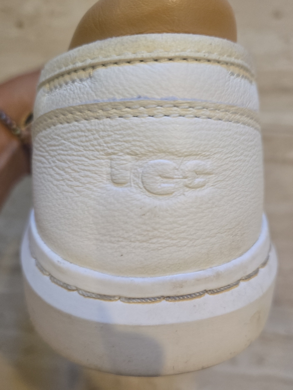 UGG White Slip-On Loafers - Picture 4 of 12